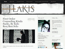 Tablet Screenshot of cinescribelakis.com